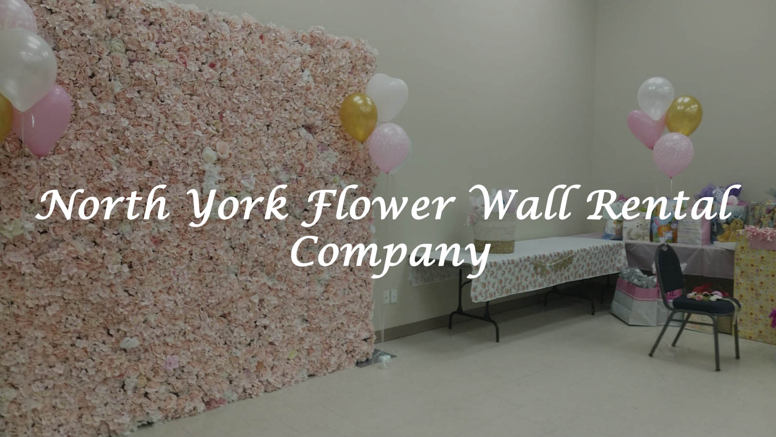 North York Flower Wall Rental Company featured
