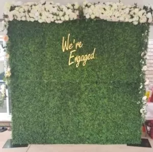 Toronto Winter Wedding Flower Backdrops Rental