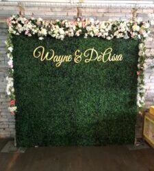 How to Add a Boxwood Toronto Flower Wall Rental to Your Event
