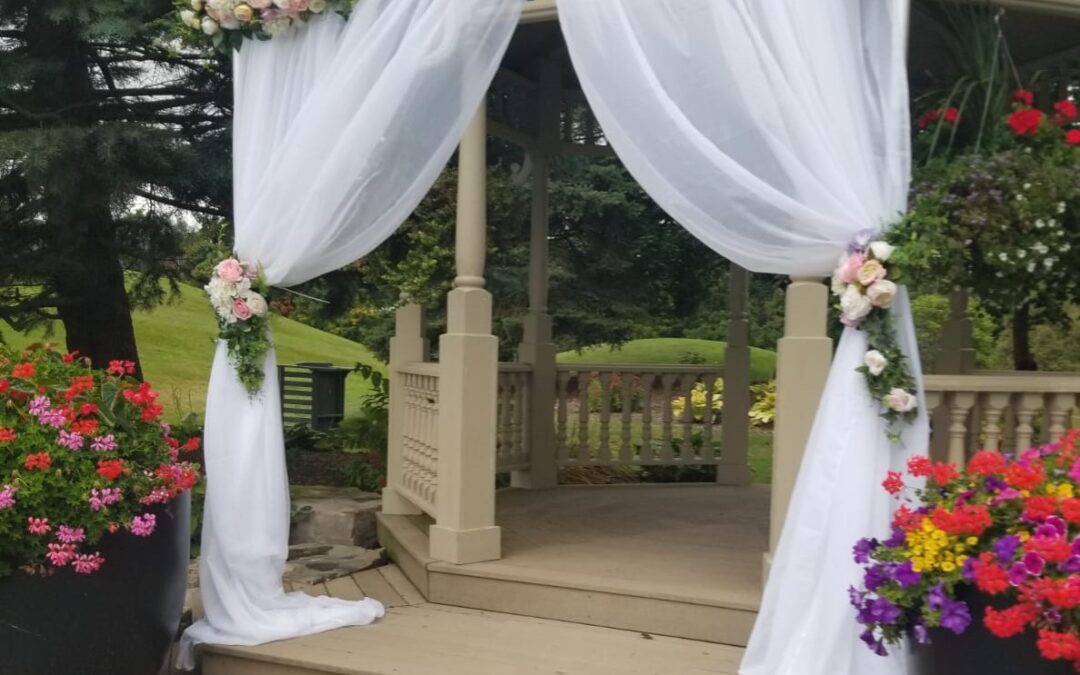 meadow flower arch toronto wedding rentals
