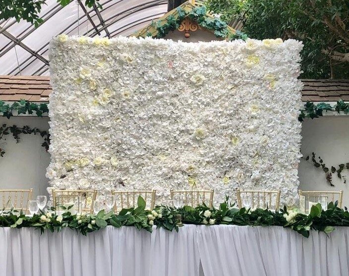 Toronto Summer Wedding Décor Rentals Floral Backdrops