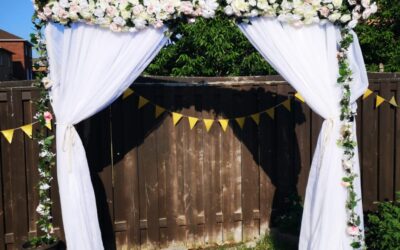 Backyard Wedding Décor with Hamilton Event Rental
