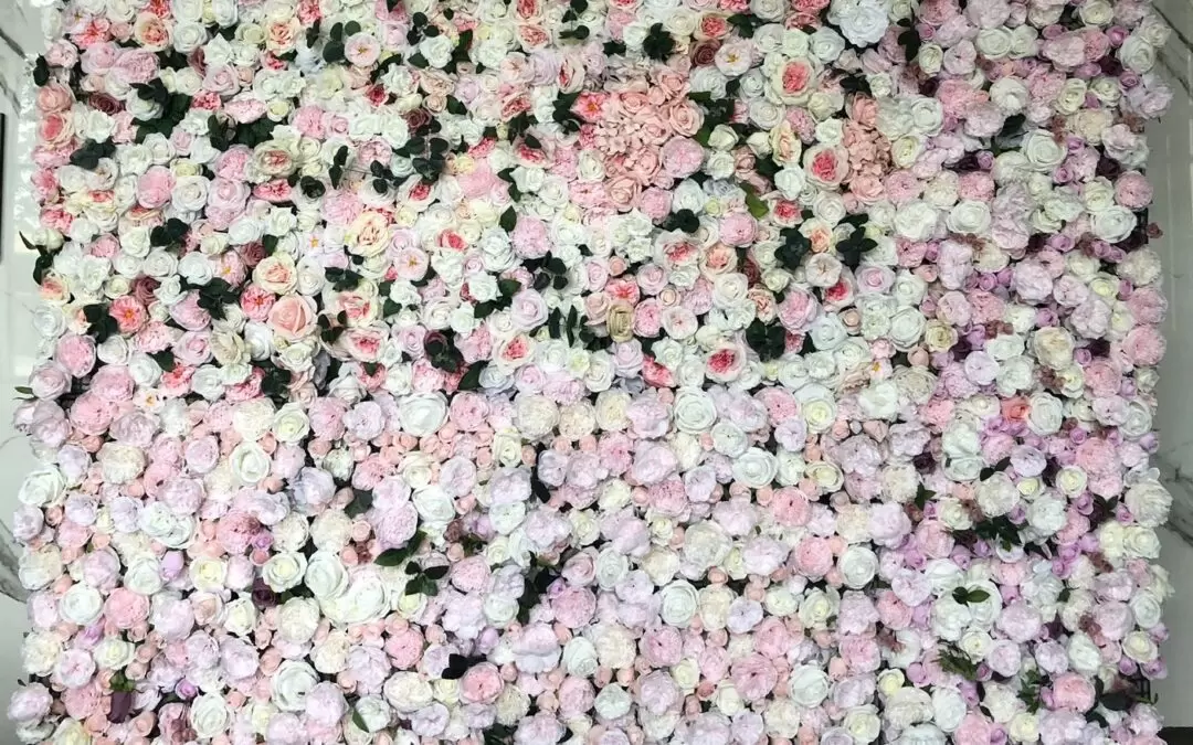 mixed flower wall mississauga decor