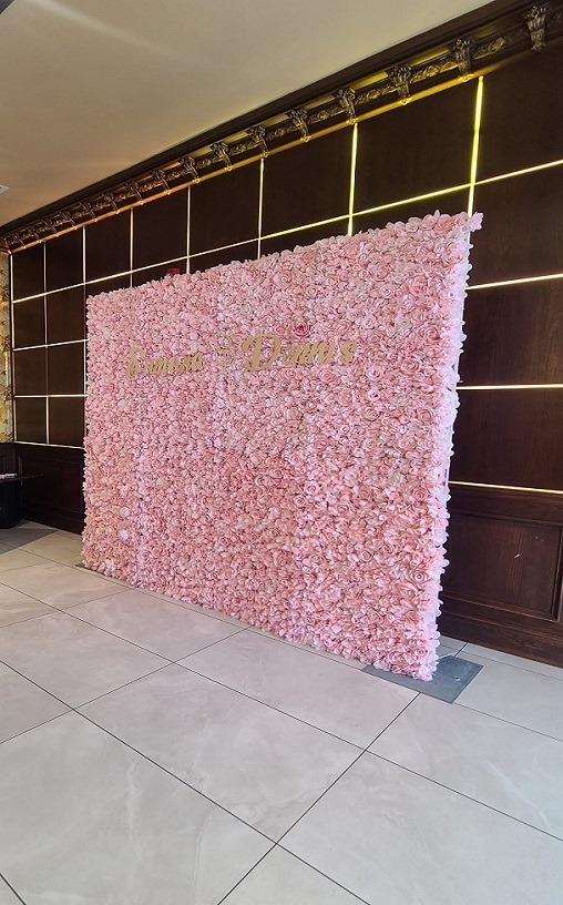 Pink-Roses-Backround-Wall-Toronto-Flower-Wall-Company