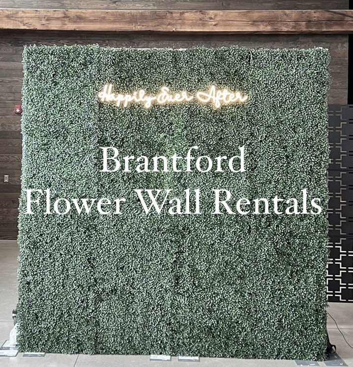 Brantford flower wall rental