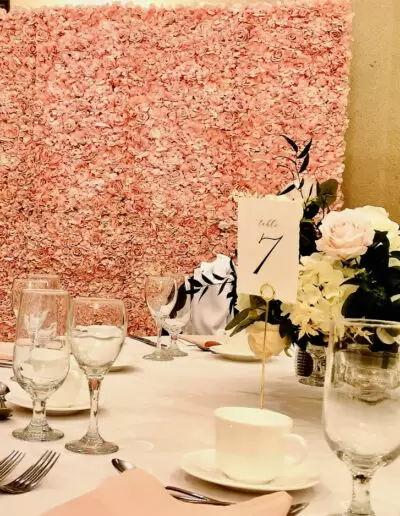 brockville blush flower wall