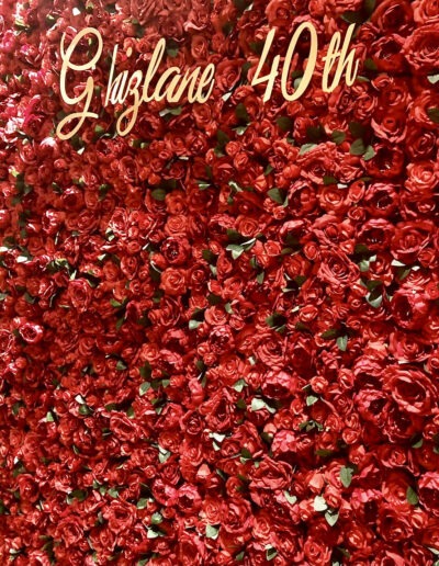 gravenhurst red flower wall