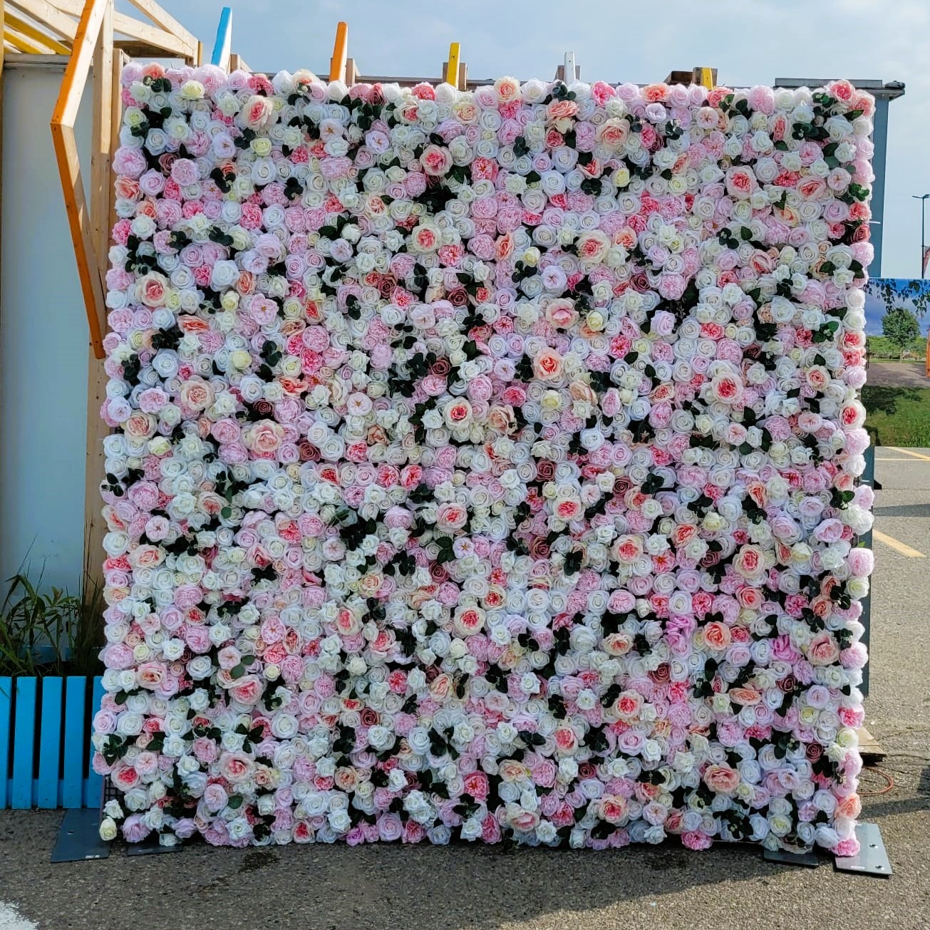 Mixed Flower Wall