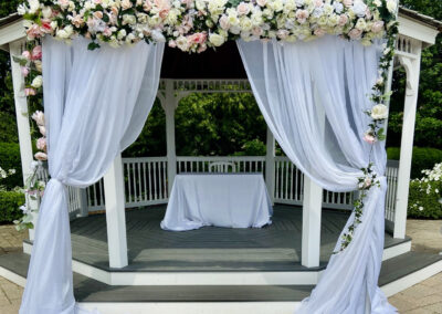 port perry flower arch rental