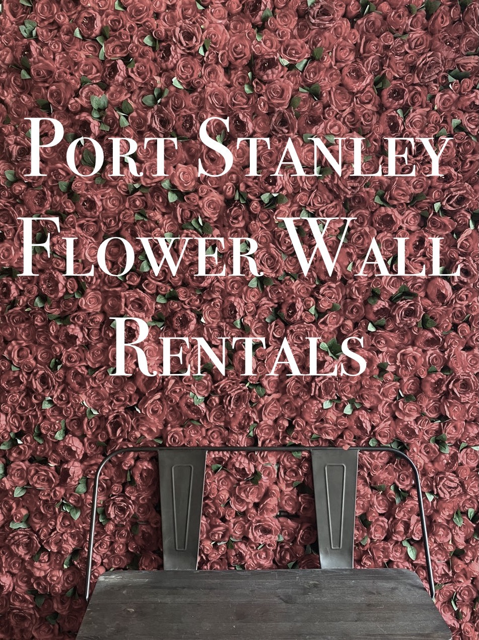 port stanley flower wall rental company