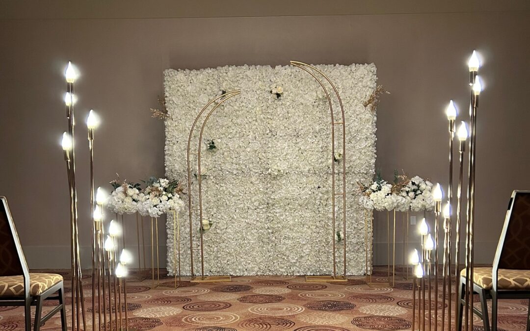 white-flower-wall-Weddings-Décor-Rental-in-Markham