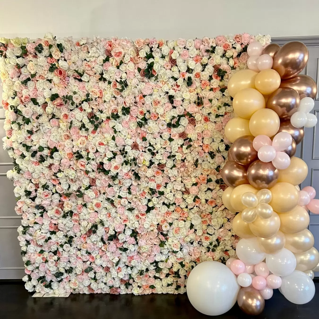 Mixed Flower Wall Rental