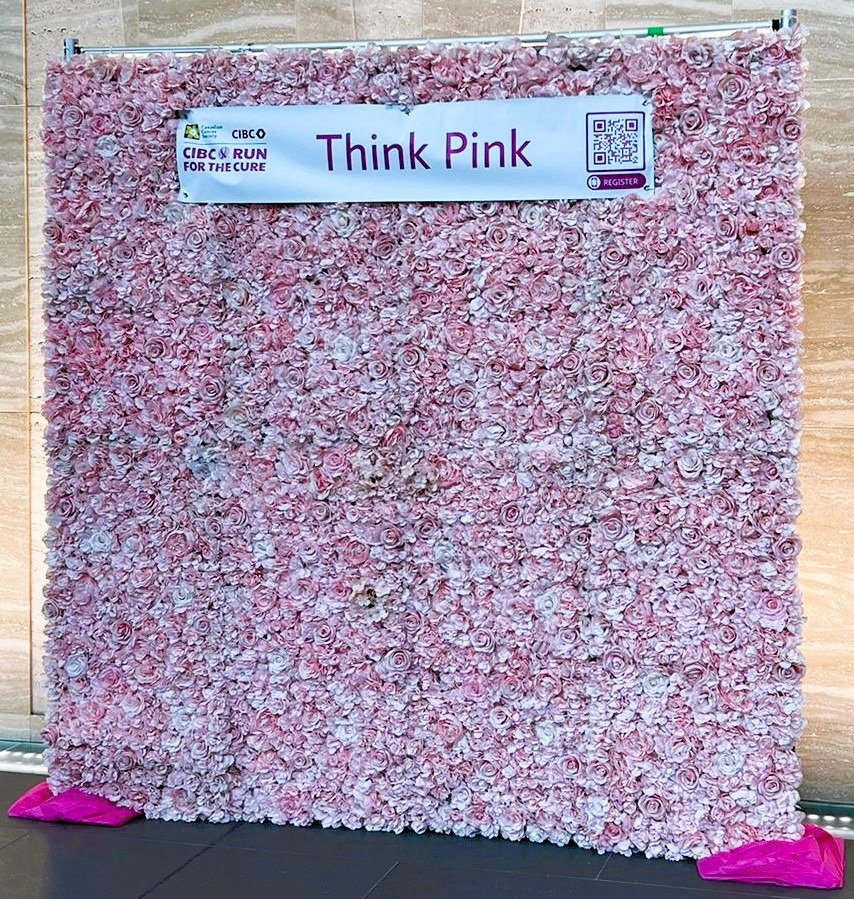 Kingston Pink Blush Wedding Flower Wall Ideas