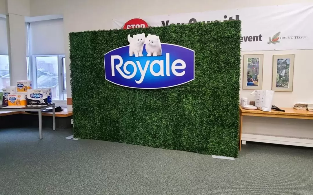 Rent Markham Green Grass Backdrop for Corporate Events