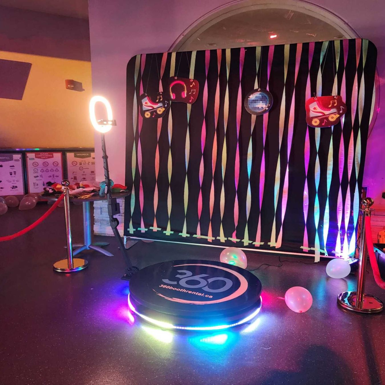 360 Video Booth for Rent