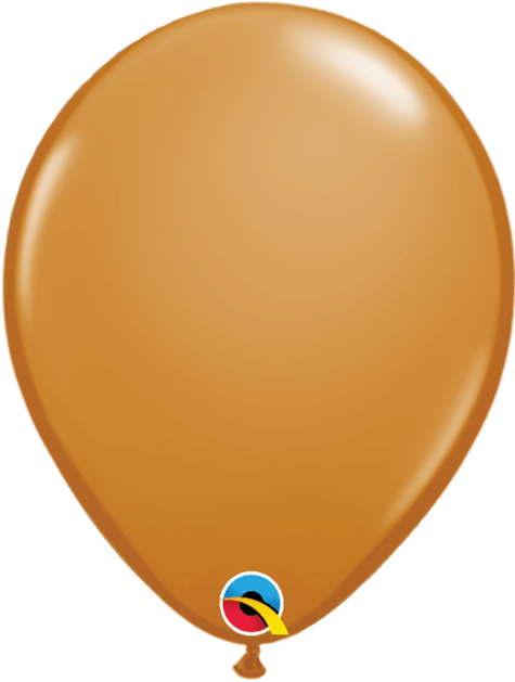 Carmel Brown Latex Balloon