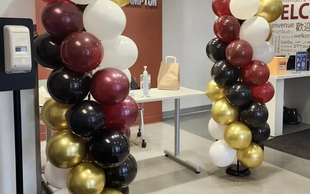 Balloon Pillars decor