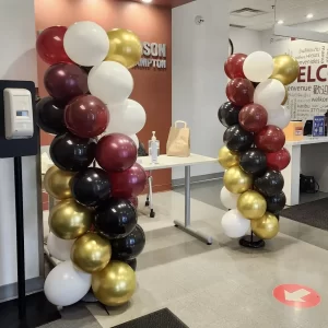 Balloon Pillars decor
