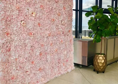 Pink Flower Wall Rental Ottawa