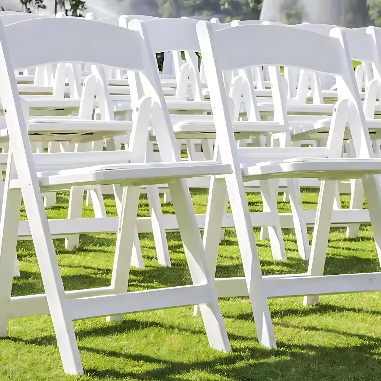 White Folding Chair Rental