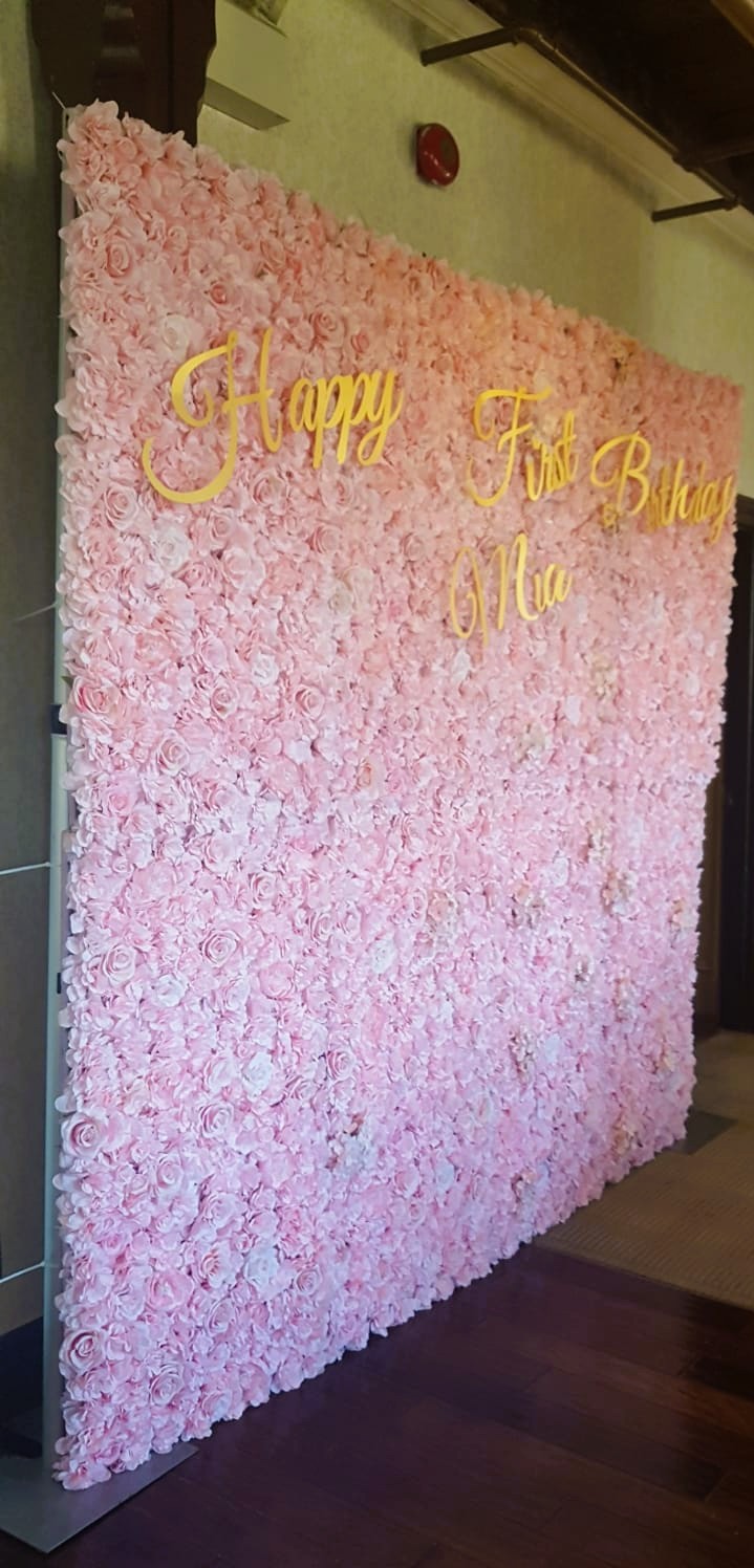 Ottawa Popular Flower Wall Rental