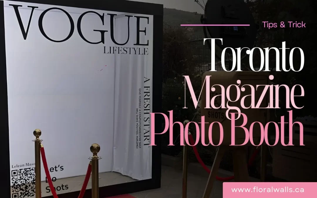 Toronto Magazine Photo Booth Rental