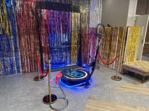 360 video booth for events and celebrations